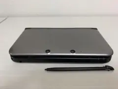 【初期化】Nintendo 3DS LL シルバーブラック本体