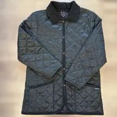LAVENHAM ブラック キルティングジャケット