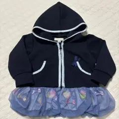panpantutu お花とリボンのバルーンパーカー