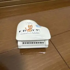ピアノ型猫イラスト小物入れ