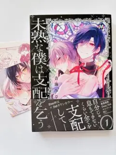 ＢＬ本「未熟な僕は支配を乞う 1」音海ちさ