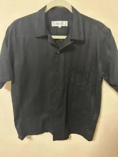 Time is on LENO WEAVE STRIPE O/C SHIRT