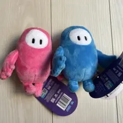 FALL GUYS ぬいぐるみ ベストセレクションピンク ブルー