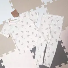 ☆くま ワッフル パジャマ☆ 100