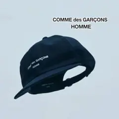 NAVY COMME des GARCONS HOMME LOGO CAP