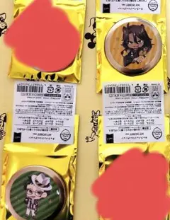 ツイステ　MY HOBBY 缶バッチ　レオナ　トレイ