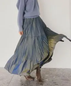 ランダムプリーツスカート フレイアイディー frayid