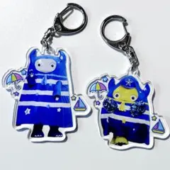 横浜DeNAベイスターズ セーラーレインコート アクリルキーホルダー 2点セット