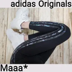 同じの愛用中♡ adidas Originals　花柄　激かわ♡　ラインレギンス