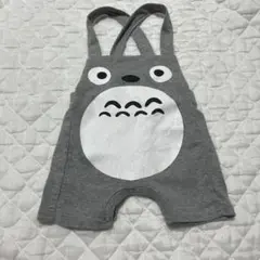 トトロロンパース グレー サロペット オーバーオール