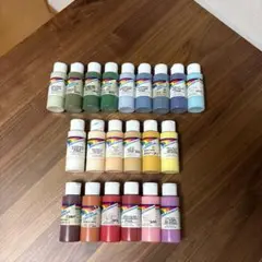 セラムコート21本　トールペイント　　アクリル絵の具