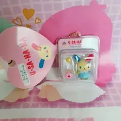 サンリオ　ミニチュアパッケージチャーム　　　ウサハナ