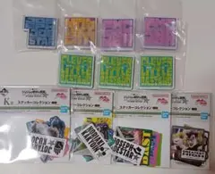 ジョジョ　一番くじ　マライアのアクリルマグネット　ステッカー　11点セット
