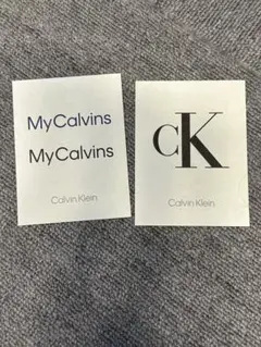 カルバンクライン　ステッカー