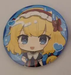 東方project　アリス・マーガトロイド缶バッジ　ブックオフコラボやみかわいい