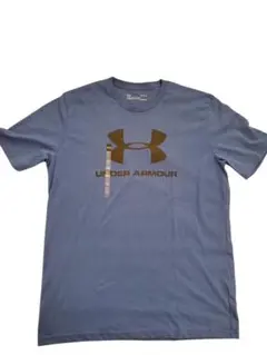 Under Armour 青 Tシャツ ロゴ入り