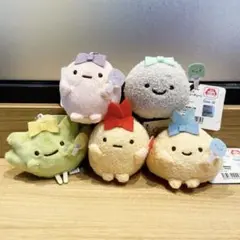 すみっコぐらし 推し活みにっコマスコットキーチェーン 全5種セット