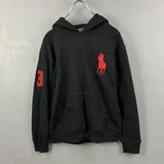 90s Vtg Ralph Lauren Bigpony Logo Hoodie
