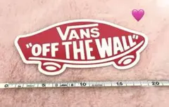 VANS OFF THE WALL ステッカー