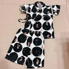 甚平　ミッキー　110cm
