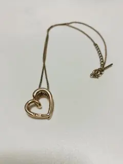 4℃ （ヨンドシー） ネックレス  Wハート　スターリングシルバー