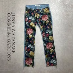2018 コムデギャルソン レディース パンツ スキニー ジーンズ 花柄