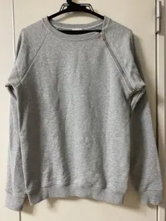 サンローランパリ ショルダージップスウェット