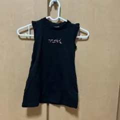 x-girl ノースリーブワンピース 黒