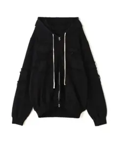 ダンケシェーン　ブラック　パッチワーク　パーカー　LHP
