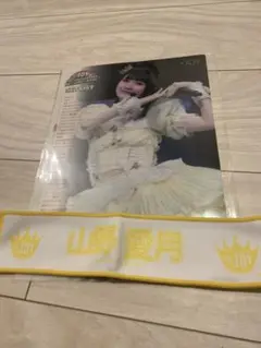 山野愛月 ラッフルくじクリアファイル　ミニタオル　ニアジョイ　≒JOY