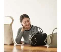 新品　Afternoon Tea LIVING スクエアショルダーバッグ　黒
