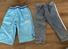 クロップド、ハーフパンツ、120〜130くらい