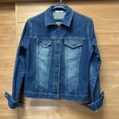 濃いデニムジャケット Lサイズ