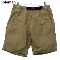 Coleman アメカジ風　アウトドアウェア　ベージュ ショートパンツ　フリー
