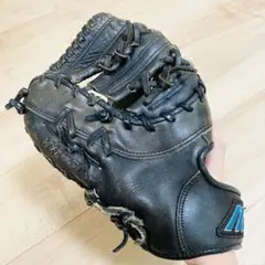 【匿名配送】ミズノ 野球 一般 軟式 グローブ ファーストミット 左投 青ビュー