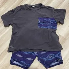 Tシャツ　半ズボン　セットアップ　120cm