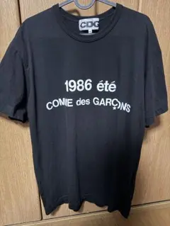 COMME des GARCONS 1986 CDG Tシャツ ブラック