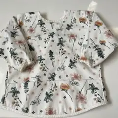 Elodie エロディ　花柄 お食事エプロン