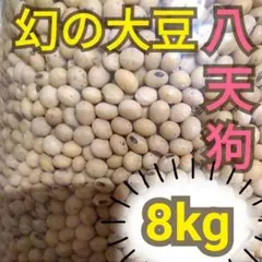 自然栽培 幻の大豆『八天狗』 8kg 熊本県産