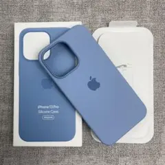 「新品未使用」iPhone 13 Pro シリコンケース ブルー MagSafe