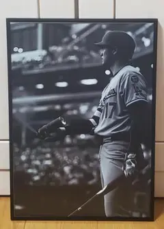 祝ドジャース大谷翔平 2024年MVP獲得！A3サイズポスターフレーム付き①