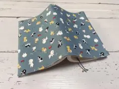 文庫本ブックカバー＊ちびわんこ