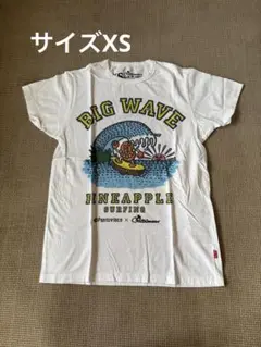 OLD SUMMER オールドサマー　パイナップルTシャツXS