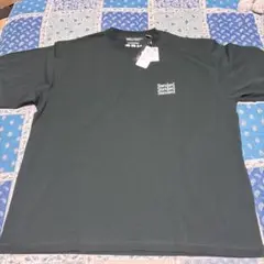 【WELLTECT】スタンダードプリントTシャツ ダークグリーン　coen