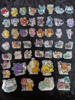 50枚未使用品 B-SIDE LABEL ポケモンコラボステッカー まとめ売り