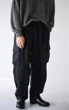 23SS WIRROW リネン カーゴパンツ WIRROW -Linen Cargo Pants- | twelve blog