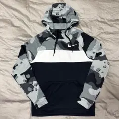 【美品】NIKE ナイキ スウェット パーカー 迷彩 カモフラ Mサイズ