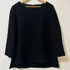 LAUTREAMONT ロートレアモン シンプル ブラック トップス
