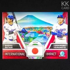 Topps Bowman Chrome 大谷翔平 山本由伸 インサートカード
