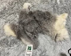 生地　ファー　ラビット